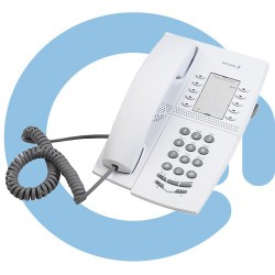 Системный цифровой телефон, светло-серый Aastra Dialog 4220 Lite, Telephone Set, Light Grey (DBC22001/01001)