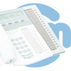 Дополнительная клавишная панель для системных телефонов, светло-серая Aastra Key Panel Unit, Light Grey (DBY41901/01001)